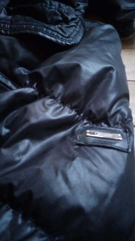 Gaudi originál páperová bunda s pravou kozušinou, gaudi,40