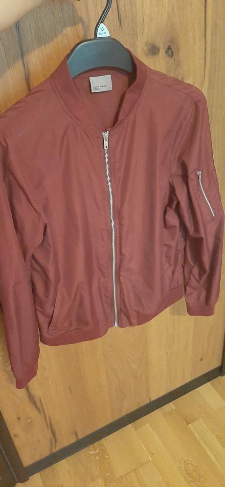 Bordová bomberka na leto, vero moda,m