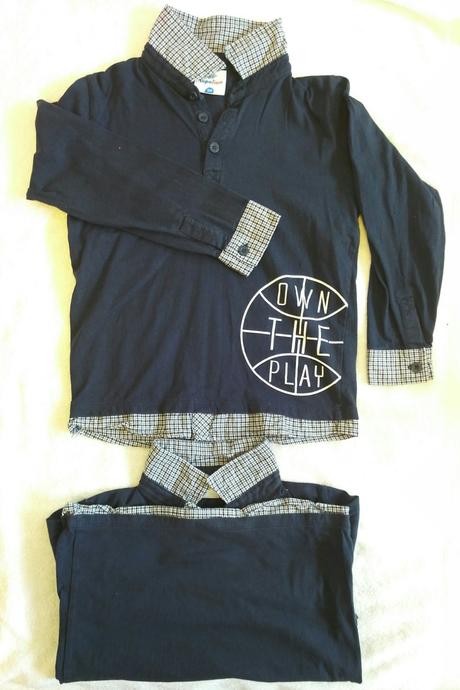 2x tričko v dvojitom vzhľade, topolino, 128, topolino,128