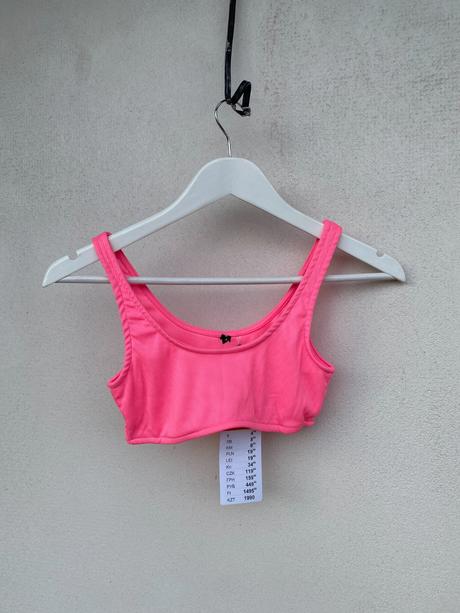 Neónový podprsenkový top, sinsay,xs