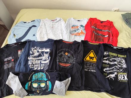 Sada tričiek 10 ks, 134