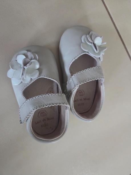 Kožené capačky lait et miel, veľ. 22, 22