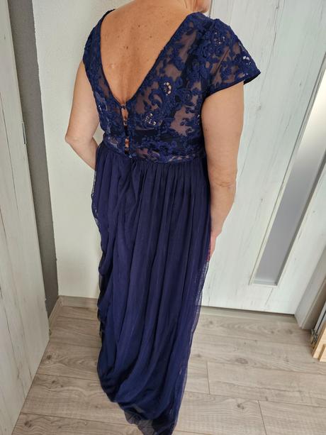 Spoločenské plesové šaty vila, xl