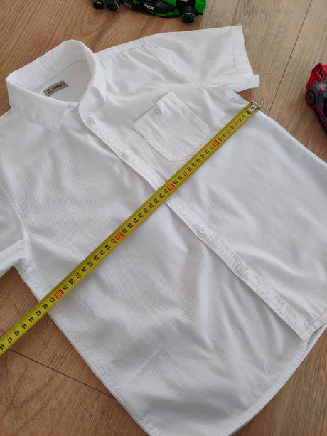 Biela chlapčenská košeľa mayoral, veľ. 140, mayoral,140