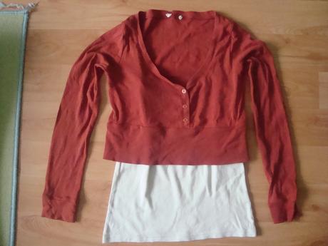 3/4 - ve tehlove tricko, new look,40