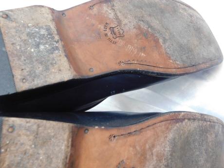 Panske kozene kvalitne topanky, 43