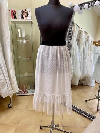 Dámska sukňa s bodkovaným vzorom, l / m / xl