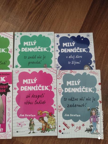 Kniha "milý denníček", 