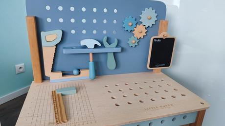 Drevený pracovný ponk little dutch, 