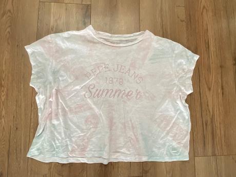 Crop tricko pepe jeans, pepe jeans,s