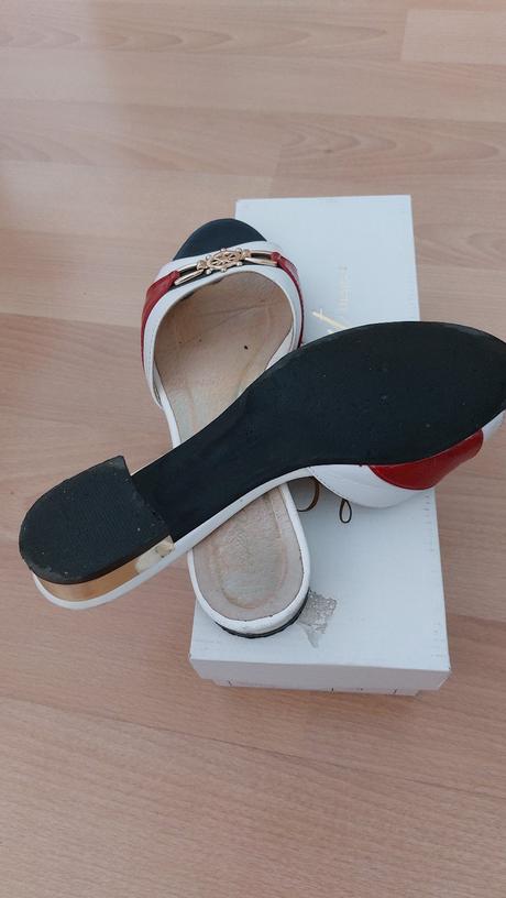 Kožené šľapky namornicke, 39