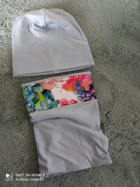 Set čiapka, nákrčník, 122 / 128 / 134