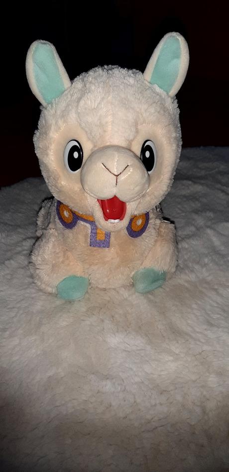 Interaktívna plyšová lama,