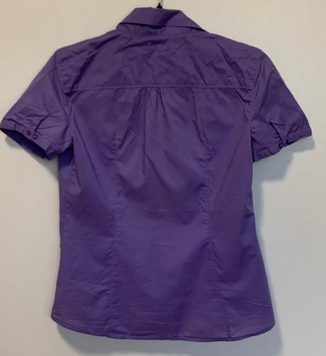 Esprit fialová košeľa s krátkym rukávom, esprit,38