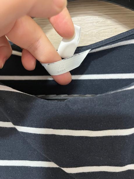 Tehotenské šaty čierne h&m mama l, h&m,l