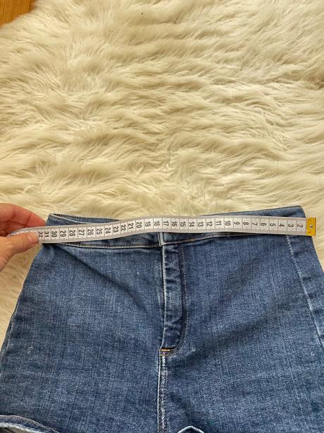 Riflové šortky topshop moto, topshop,36