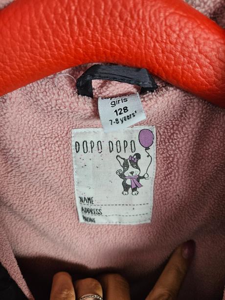 Zimná bunda s odopínacou kapucňou, dopodopo,128