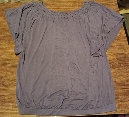 Fialový top, xl