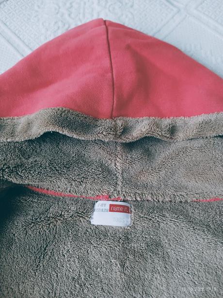 Zateplena mikina 7-8 rokov, name it,122