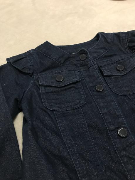 Riflová bunda, benetton,80