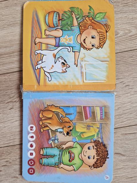 Denne činnosti, albi kniha. kúzelné čítanie, 