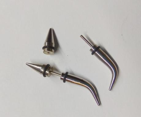 Piercing, falosny roztahovak, cena za 1 par, 