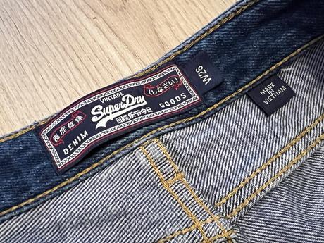 Denim šortky, superdry,s