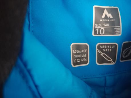 Brutálne kvalitné nepremokavé otepľovaky v.140, mckinley,140