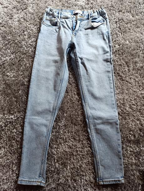 Zara elastické rifle 164, zara,164