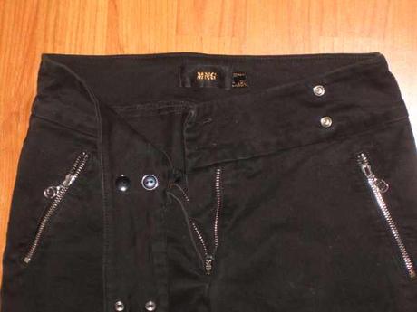 Čierne nohavice - veľ. 36 - mango, mango,36