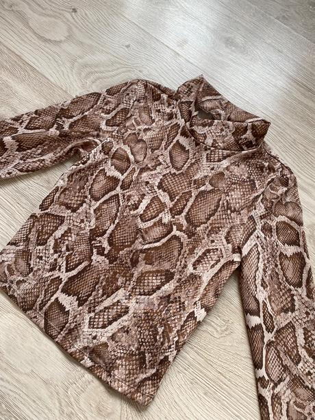 Top s hadím vzorom, h&m,xs