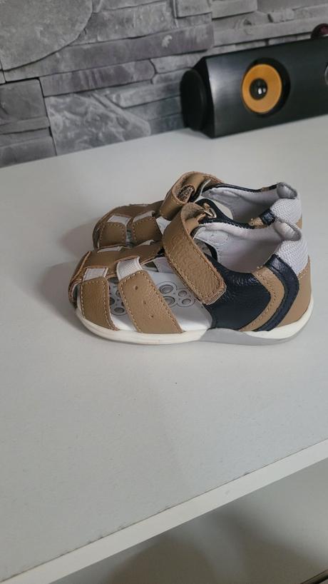 Kožené sandálky, chicco,21