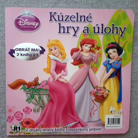 2 knihy v 1 - rapunzel a kúzelné hry a úlohy,