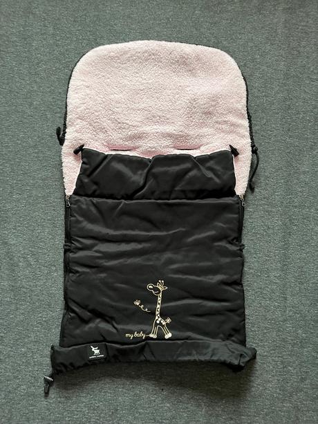 Zimný fusak do kočíka aj športovej časti, 