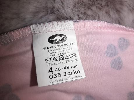 Čiapka rada 1-3 r, obvod 46-48 cm, rada,80