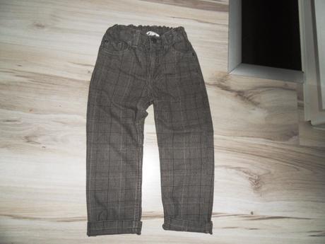 Karo nohavice, h&m,104