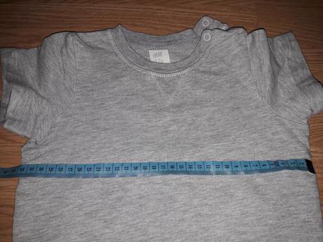 Mikina s kratkym rukavom, h&m,80