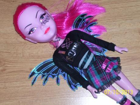 Babika v štýle pixy  punks, 