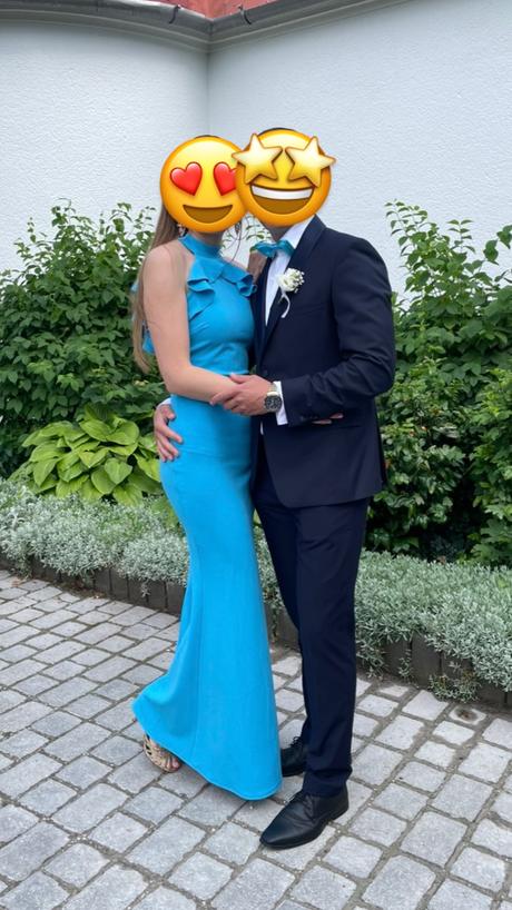 Spoločenské šaty modré, m