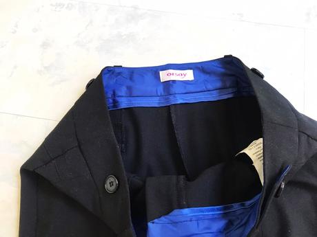 Luxusné cigaretové nohavice na puky, orsay,36