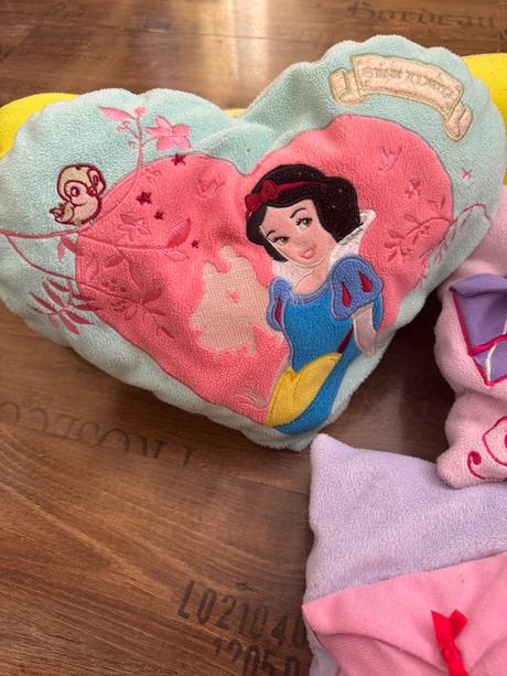 4ks vankúšov disney princezné,