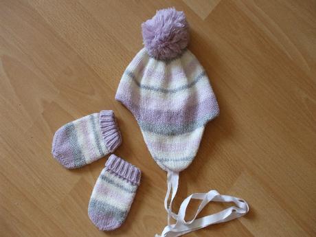 Súprava čiapky a rukavíc na 3-6 mesiacov, next,68