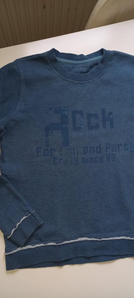 Chlapčenská mikina v 158, denim,158