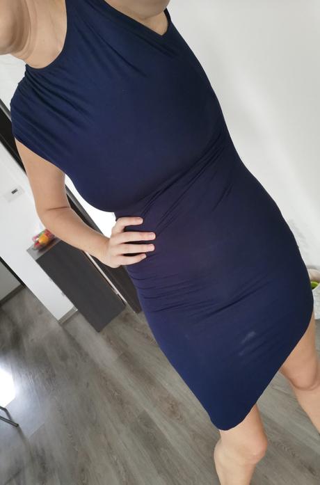 Prekrásne asymetrické šaty m, m