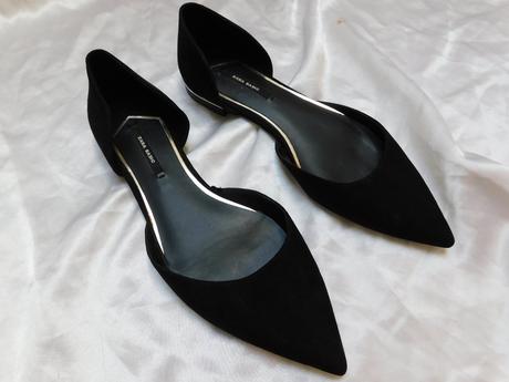 Zara basic trendy elegantne lodičky/balerinky, zara,36