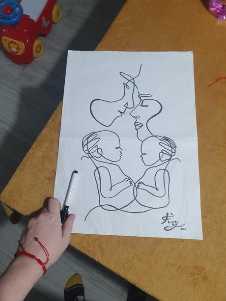 Personalizovaný rodinný obraz, 