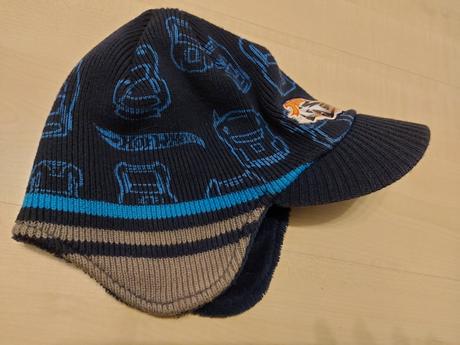 Chlapcenska ciapka na zimu 54cm 104-128, 104