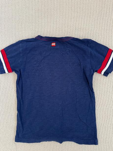 Krásne modré lego tričko, lego,122