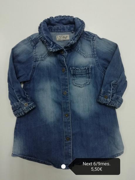 Rifľové šaty tunika next, next,74