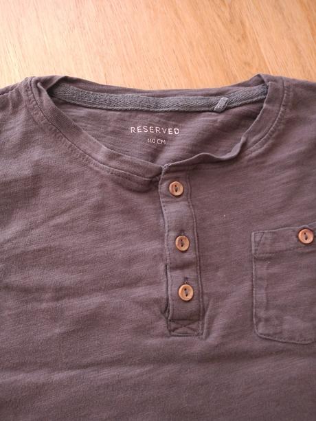 Tmavohnedé tričko reserved, reserved,110